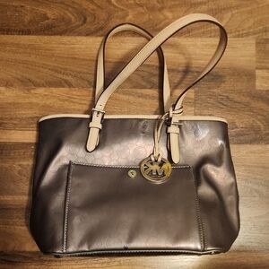 Michael Kors Brown Tote Bag